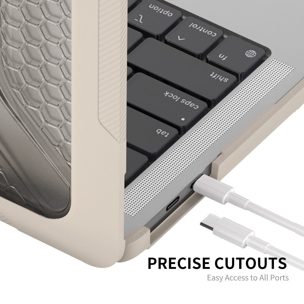 for MacBook Pro 13 inch (2016) A1706 / (2018) A1989 / (2019) A2159 (EU Version) Kickstand Case Hard PC Heat Dissipation Cover with TPU Keyboard Film + Dust-Proof Plugs - Grey for MacBook Pro 13 inch (2016) A1706 / (2018) A1989 / (2019) A2159 (EU Version) Kickstand Case Hard PC Heat Dissipation Cover with TPU Keyboard Film + Dust-Proof Plugs - Grey
